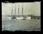 Boston Harbor Tug and 4 Mast Ship